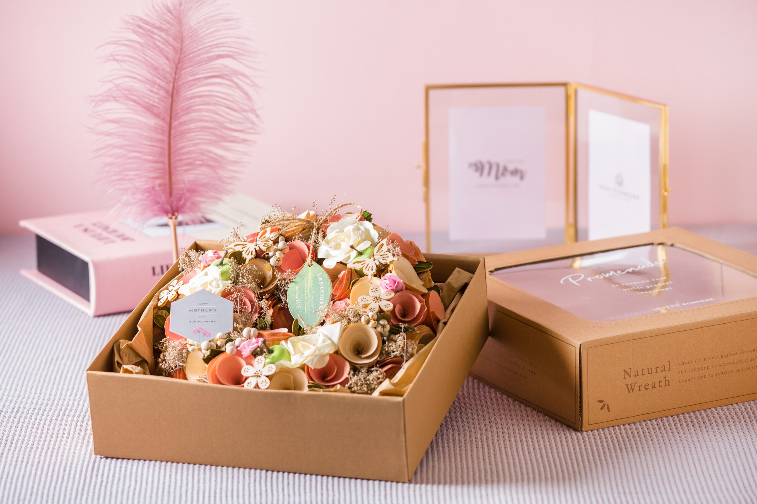 母の日プレゼント　リース