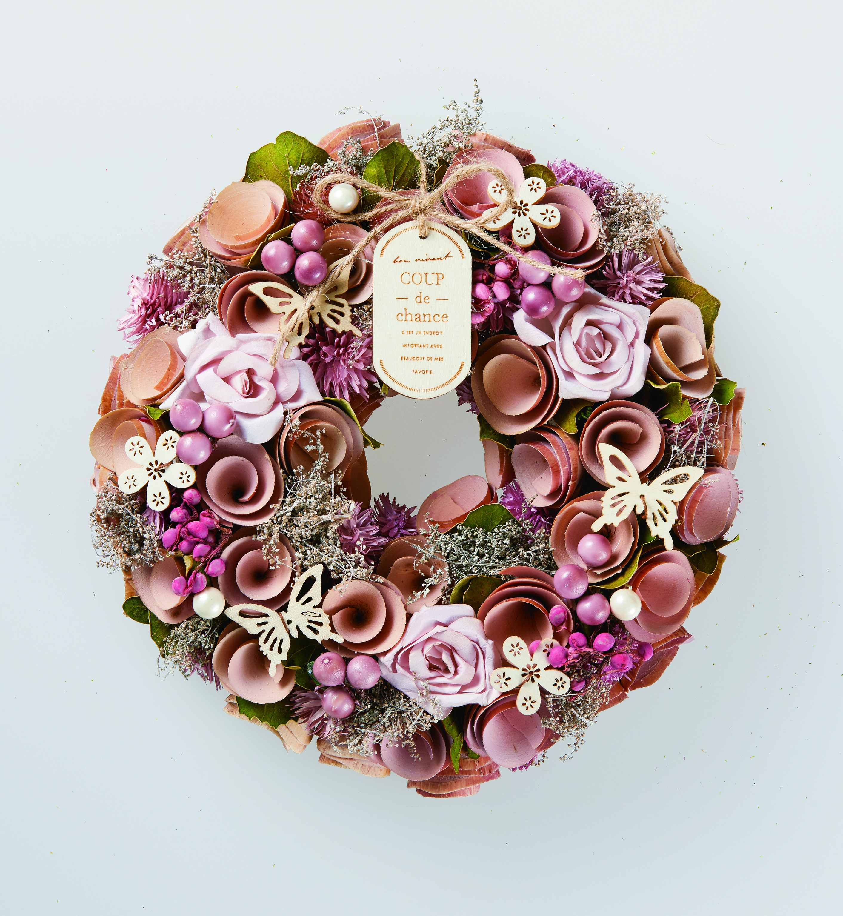 プレゼントにぴったり ナチュラルリース Wreath Lavender リース ラベンダーb Hug Flowers ハグフラワーズ