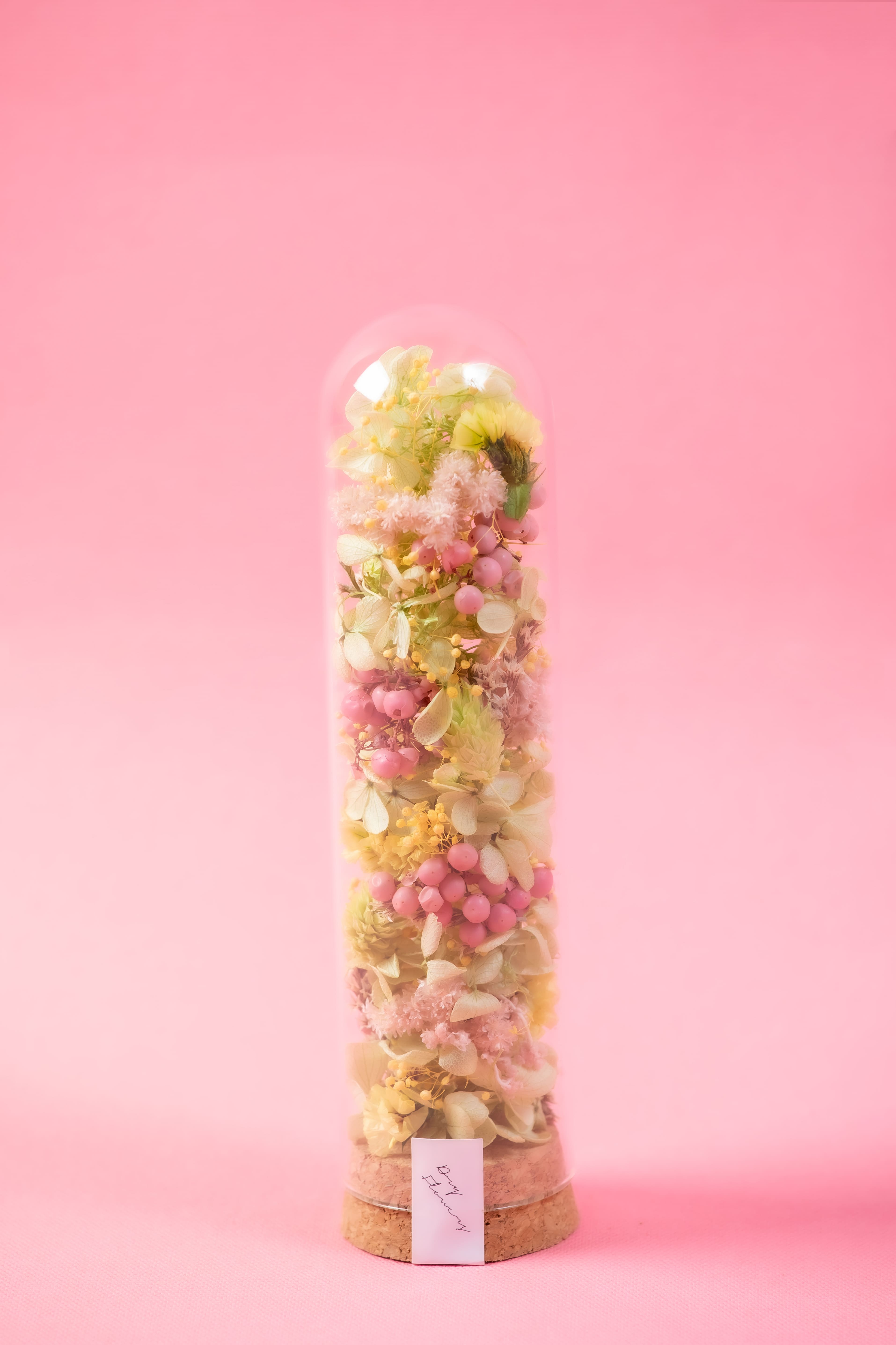 【母の日2026】コルクシリンダー ブーレアレンジ グリーン