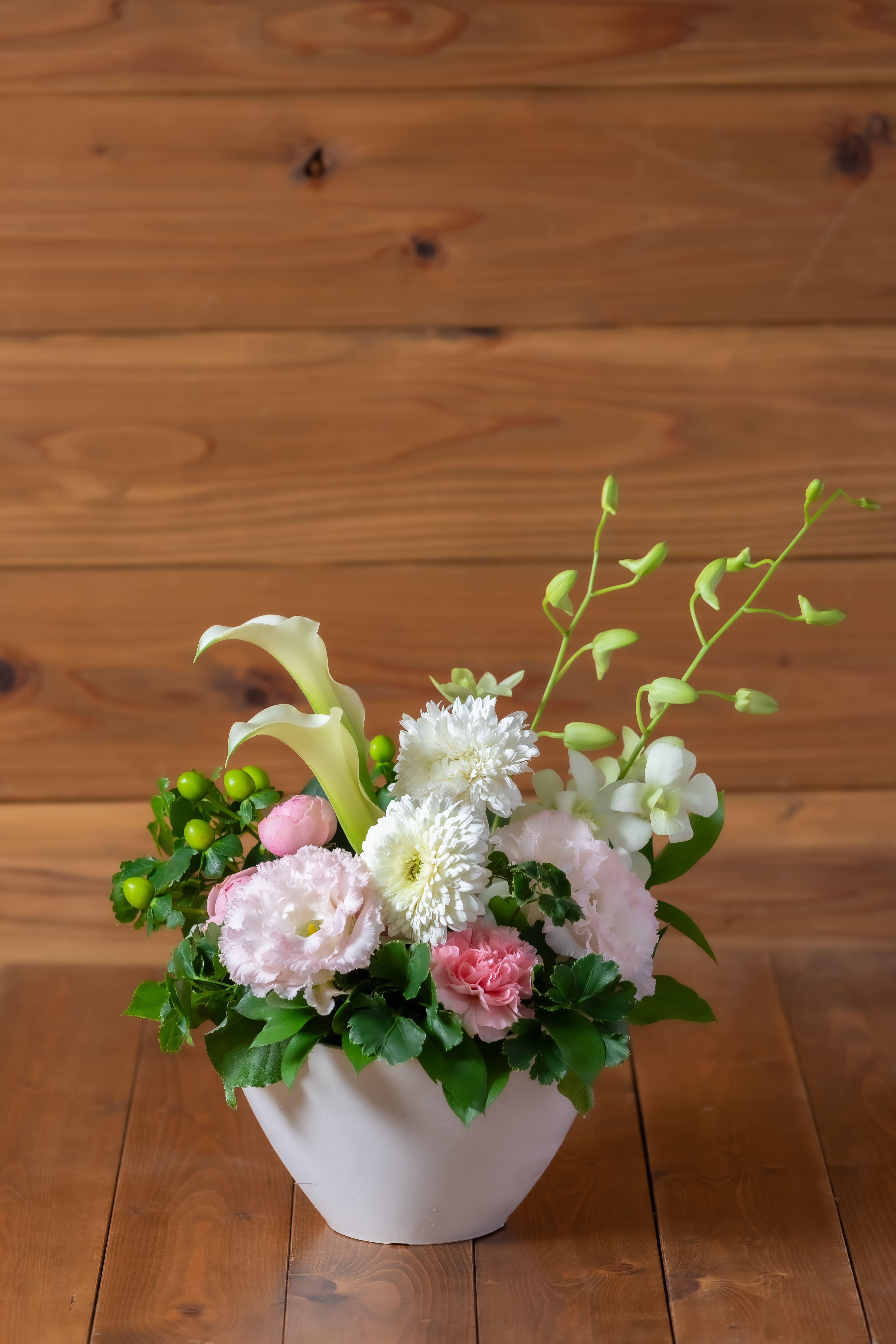 プレゼント・お祝いにぴったり】アレンジメントフラワー