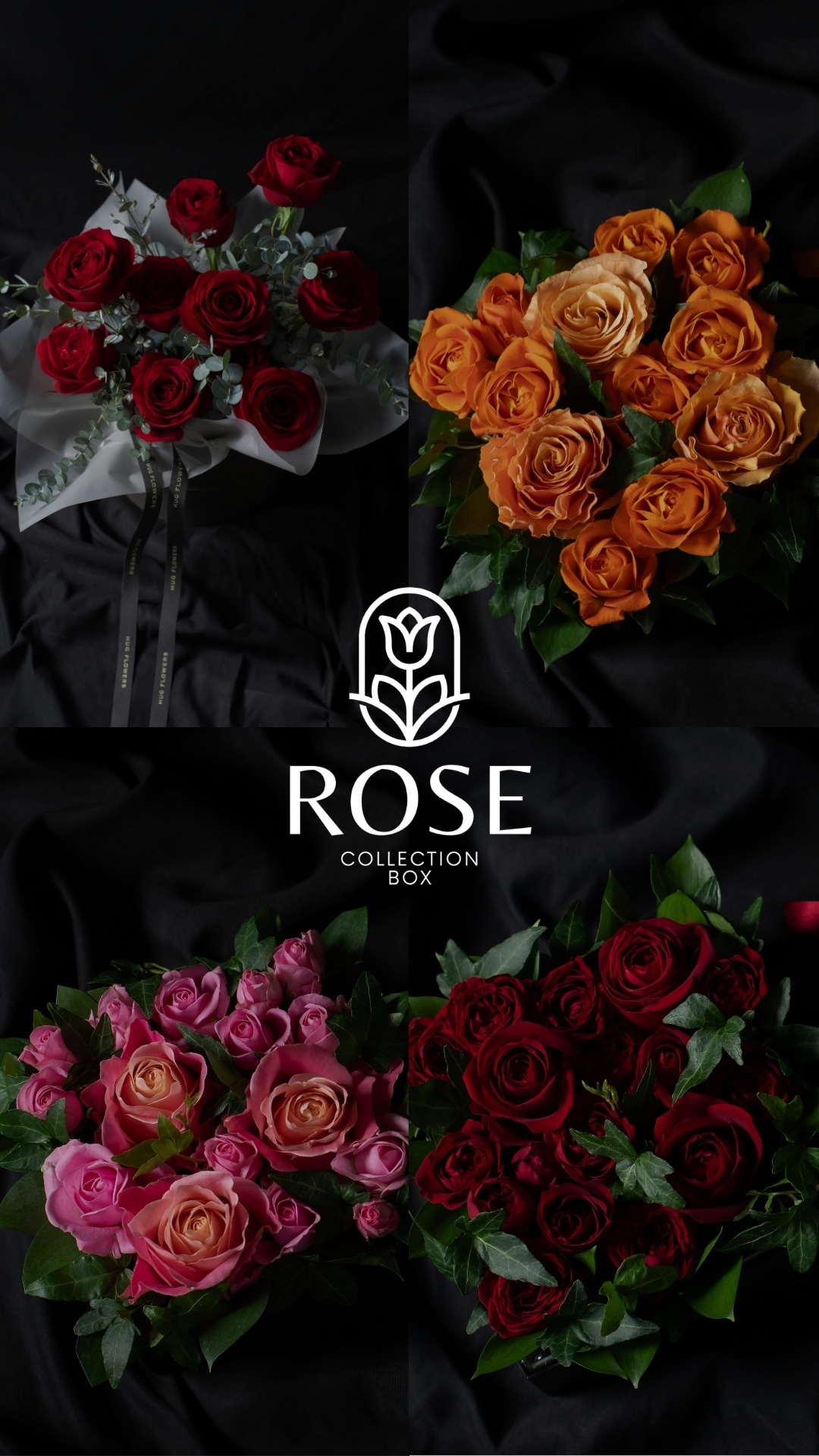 箱を開けた瞬間、感情が満ちる。
ミニマルに仕立てた、新しいバラのかたち。