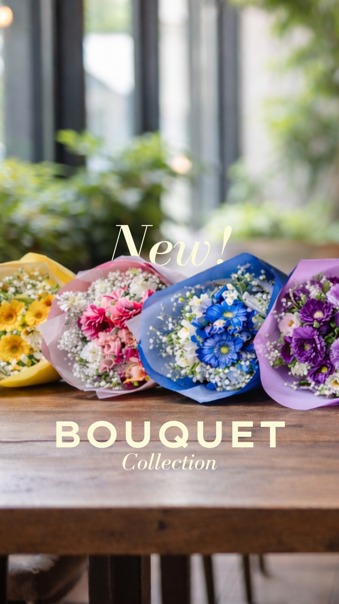 Signature Color Bouquet|8色から選べるフレッシュカラーブーケ