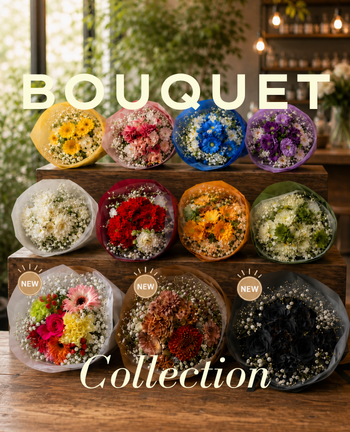 Signature Color Bouquet｜8色から選べるフレッシュカラーブーケ